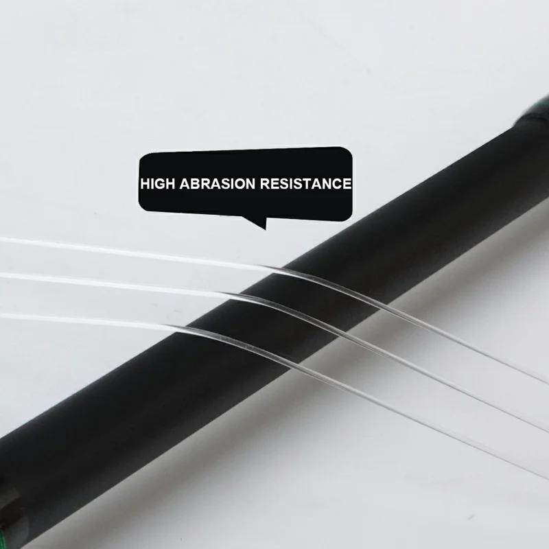 FTK 300m White Fluorocarbon Fishing Line Spool High Strength Monofilament Fish Line - Size 7.0