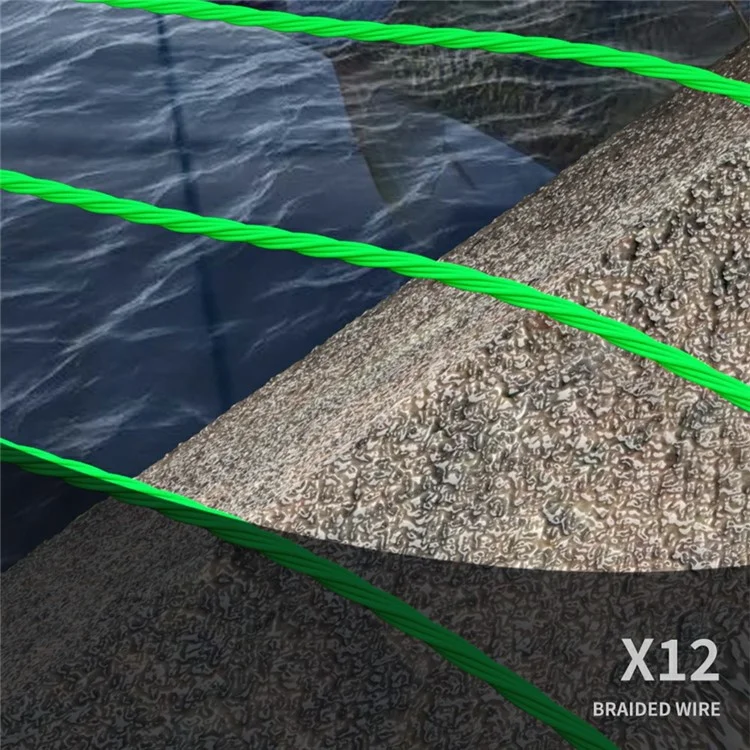 FISHKING Linha de pesca trançada de 100 m, 12 fios, de alta resistência e anti-mordida - Multicor / Tamanho 0,8
