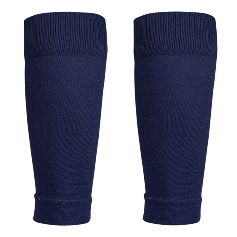 LINTORE 1 Pair Soccer Compression Leg Sleeves M Size Children Sports Sweat-Wicking Calf Sleeves - Sapphire