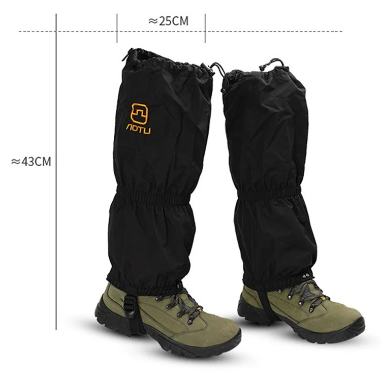 AOTU 1 Paio di Ghette Impermeabili in Tessuto Oxford Proteggi Gambe per Outdoor, Escursionismo, Arrampicata, Sci