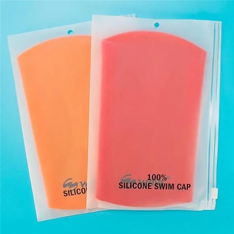 WAVE SC4602 Bonnet de natation en silicone pour hommes et femmes, imperméable, grande taille, pour cheveux longs épais - Bleu ciel