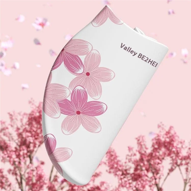 RESHEIR 25 x 19cm Flower Pattern Swim Cap for Adults Non Slip Elastic Silicone Swimming Hat