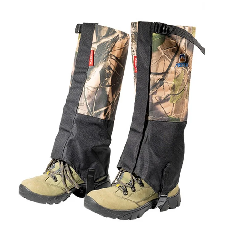 AOTU Paire de Guêtres Imperméables en PVC et Polyester pour Marche, Randonnée, Escalade, Ski
