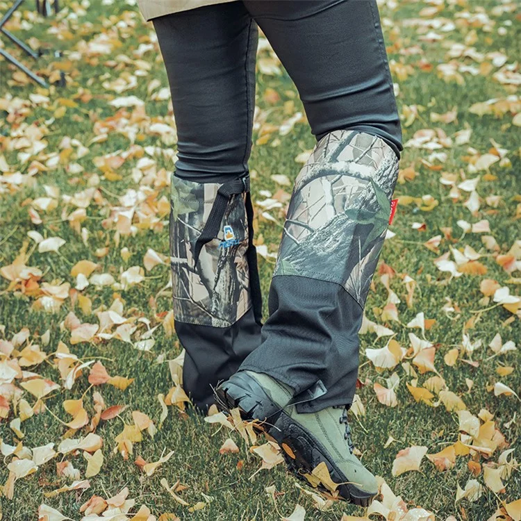 AOTU Paire de Guêtres Imperméables en PVC et Polyester pour Marche, Randonnée, Escalade, Ski