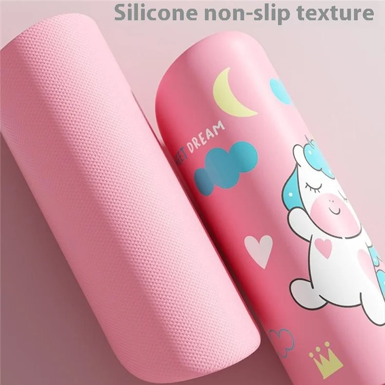 Touca de Natação de Silicone com Desenho Infantil, Proteção Impermeável para Orelhas, 22,5x19,5cm - Estrela-do-mar Amarela
