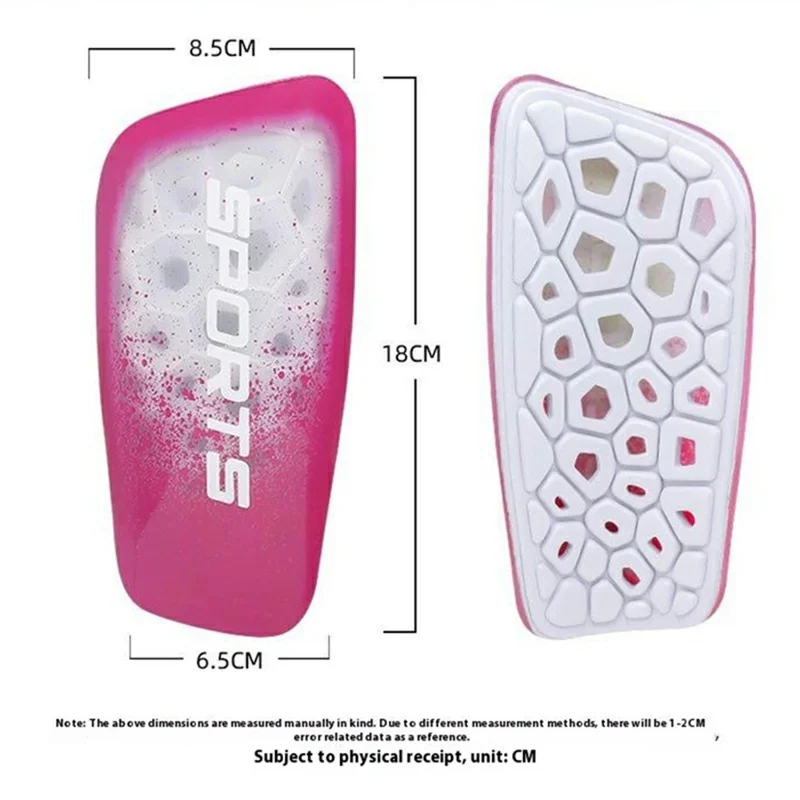 LINTORE 1 Par de Protetores de Canela para Futebol Profissional com Meias Longas, Tamanho G - Rosa