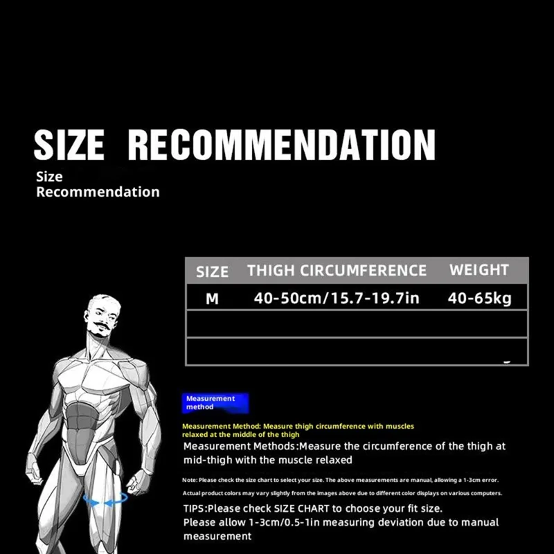 VBOSI 5187V 1Pc Size M Thigh Support Compression Sleeve for Outdoor Running Sports Protective Gear - Grey