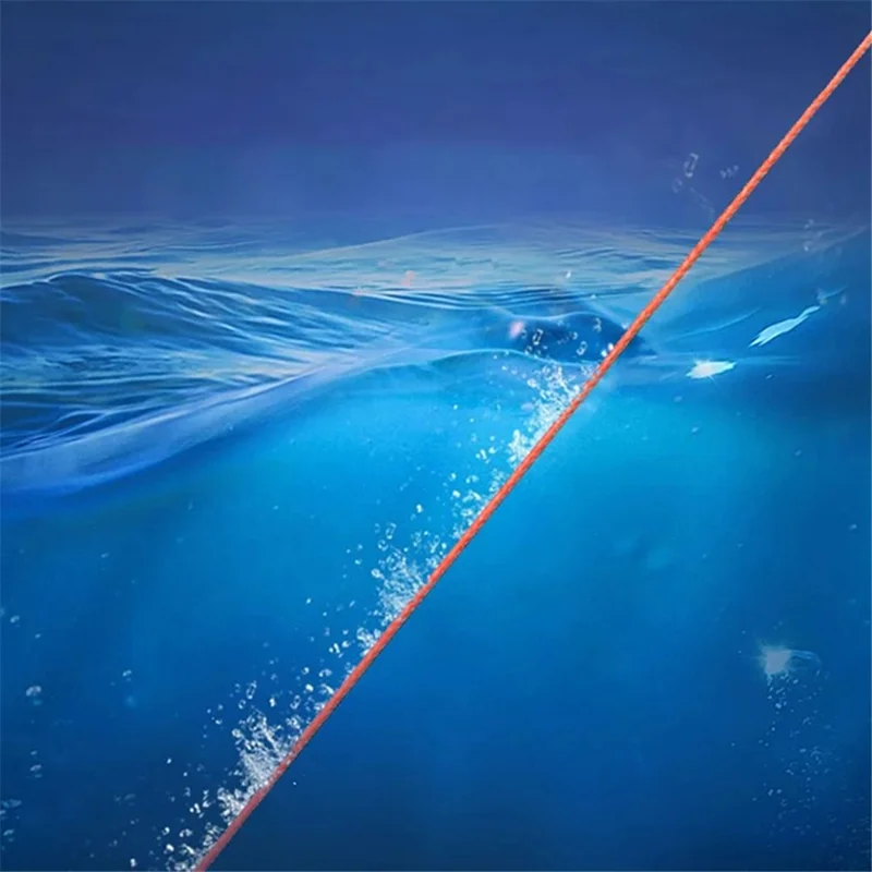 JOF 100m 1.0# 12 Strand Wear-resistant Fishing Line High Strength PE Braided Fishing Wire - White