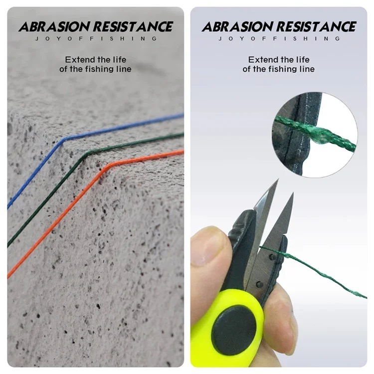 JOF 100m 5.0# 12 Strand Braided PE Fishing Wire High Strength Fishing Line Fishing Accessory - Multi-color