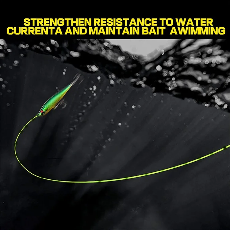 JOF 100m 4.0# Anti-bite Anti-wear Fishing Line 9 Strands High Strength PE Braided Fishing Wire - Verde