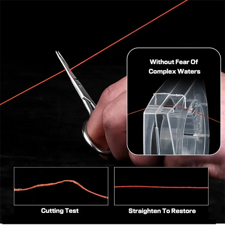 JOF 100m 7.0# Anti-wear Fishing Line 9 Strands High Strength Anti-bite PE Braided Fishing Wire - Pink
