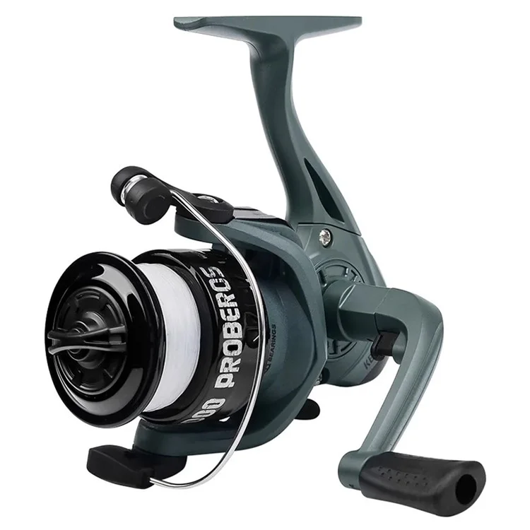 PROBEROS Fishing Reel 1BB 5.2:1 High Speed Spinning Reel with 50m Wire - KB1000