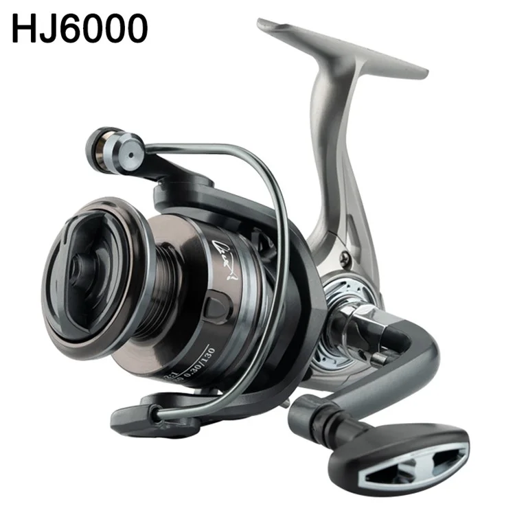CHIREN HJ6000 Long Cast Fishing Reel Folding Spinning Reel con un Drag máximo de 10 kg