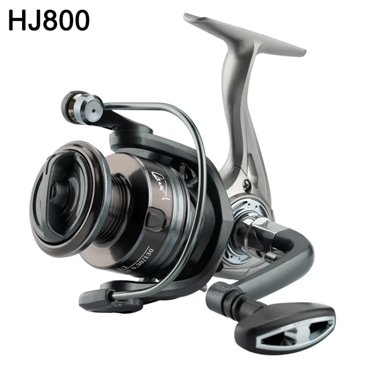Mulinello da pesca CHIREN HJ800 Long Cast con una resistenza massima alla trazione di 10 kg e bobina pieghevole.