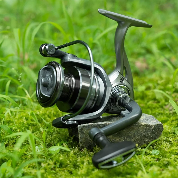 Mulinello da pesca CHIREN HJ800 Long Cast con una resistenza massima alla trazione di 10 kg e bobina pieghevole.