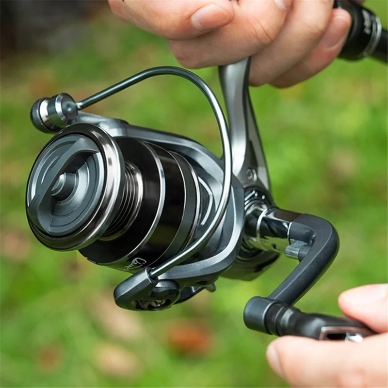 CHIREN HJ500 Folding Spinning Reel 5.2:1 Gear Ratio Long Cast Fishing Reel