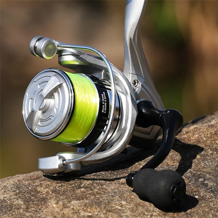 TAKUMI-S HT1000 Fishing Reel 5.2:1 Gear Ratio Metal Spinning Reel (Gourd Shape Handle)