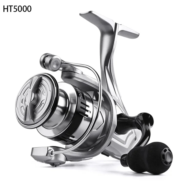 TAKUMI-S HT5000 Fishing Reel 5.2:1 Gear Ratio Metal Spinning Reel (Gourd Shape Handle)