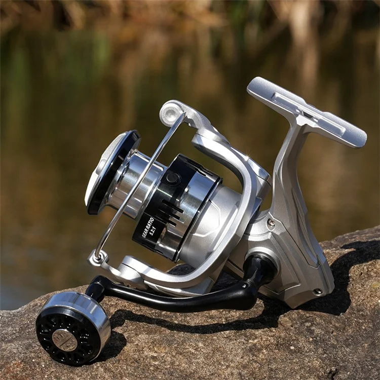 TAKUMI-S HT6000 Fishing Reel 5.2:1 Ratio Metal Spinning Reel (Metal Grip Ball)