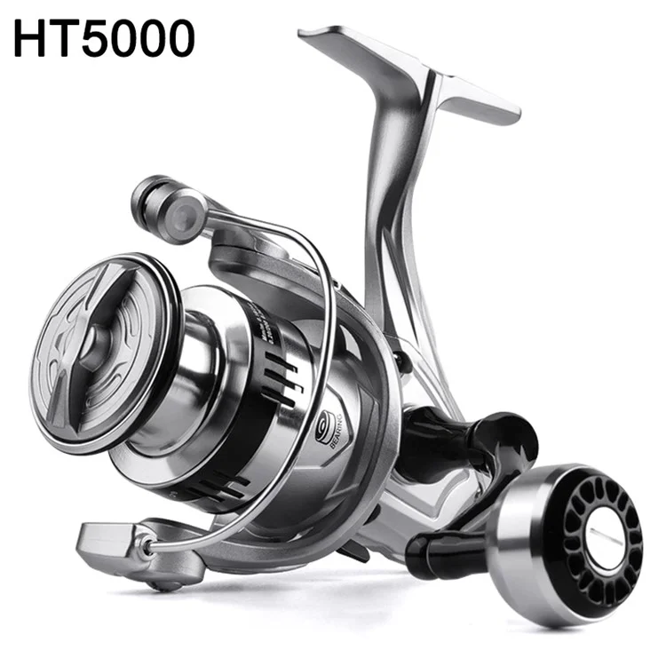 TAKUMI-S HT5000 Fishing Reel 5.2:1 Ratio Metal Spinning Reel (Metal Grip Ball)
