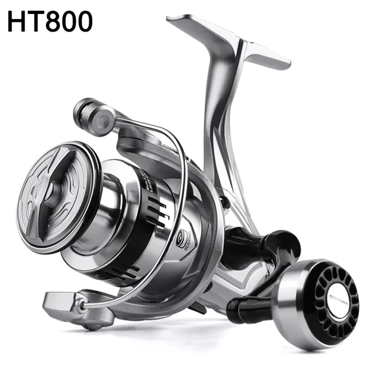 TAKUMI-S HT800 Mini Type Fishing Reel 5.2:1 Ratio Metal Spinning Reel (Metal Grip Ball)