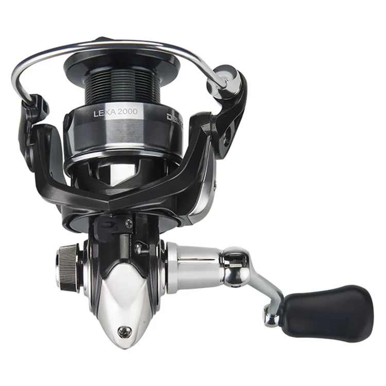DEUKIO LEXA2000 Metal Powerful Fishing Reel Saltwater Smooth Spinning Reel with 3+1BB Bearing