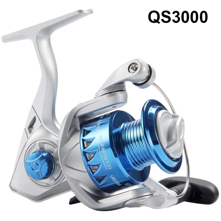 Hout Ton QS3000 Nylon Bouche de Pêche à la Pêche à la Bobine Avec un Rapport de Vitesse de 5,2: 1