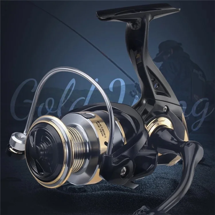 HOUT TON GW6000 Metal Scool Fishing Role 4.7: 1 Ração Golte
