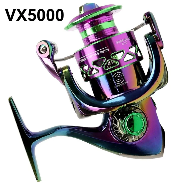 VX5000 14+1 Bearings 5.2:1 Ratio Saltwater Ultralight Fishing Reel Left  /  Right Hand Freshwater Reel