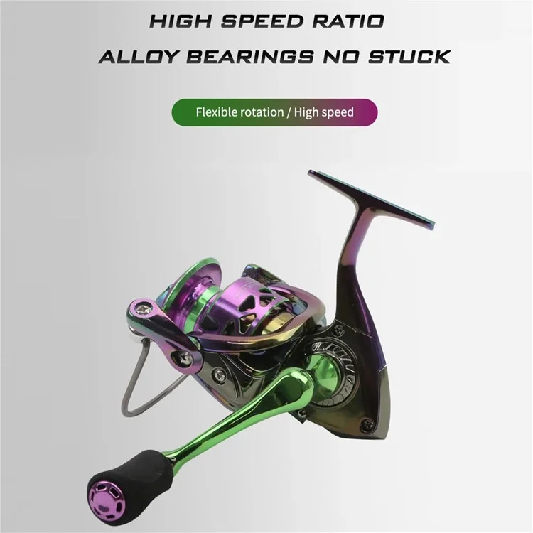 VX5000 14+1 Bearings 5.2:1 Ratio Saltwater Ultralight Fishing Reel Left  /  Right Hand Freshwater Reel