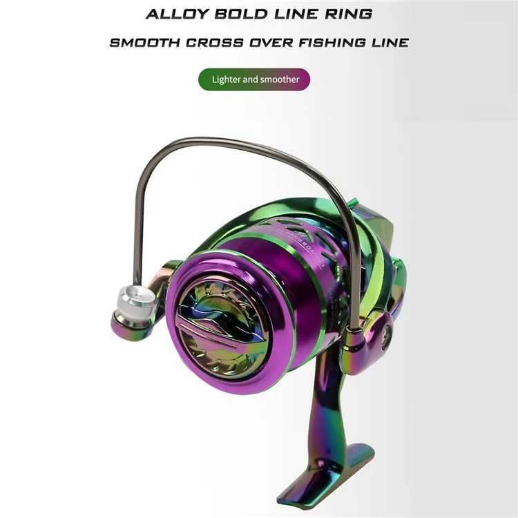 VX5000 14+1 Bearings 5.2:1 Ratio Saltwater Ultralight Fishing Reel Left  /  Right Hand Freshwater Reel