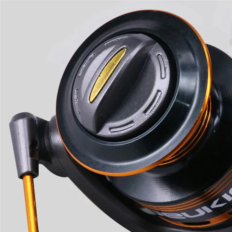DEUKIO JS4000 5.2:1 Gear Ratio Aluminum Alloy Spool Spinning Fishing Reel for Freshwater Saltwater