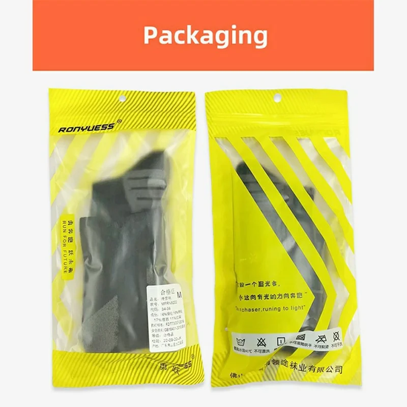 RONYUESS 8206 1 Par de Meias de Esqui Profissionais de Inverno Espessas Tubo Alto Meias Esportivas para Homens Mulheres - Roxo Claro+Roxo Médio / M