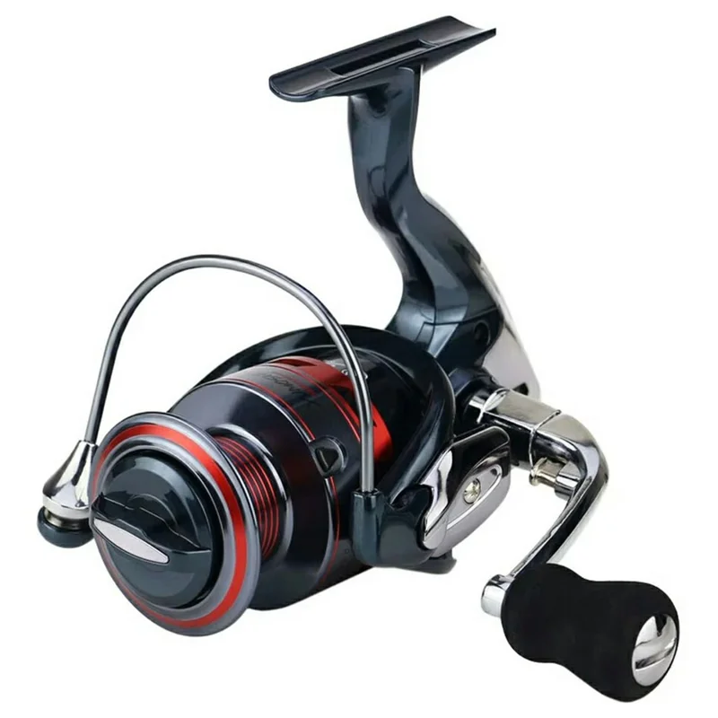 YUMOSHI XS7000 Metal Rocker Arm Spinning Reel Gapless 14BB Outdoor Fishing Reel
