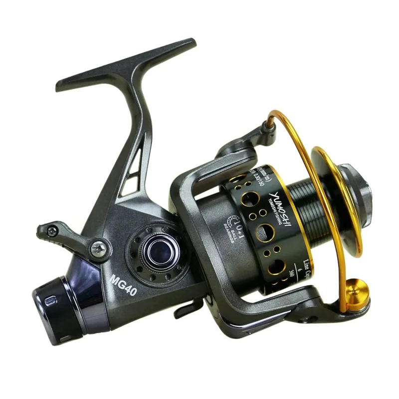 YUMOSHI MG30 Fishing Reel 10+1BB Double Drag System Front / Rear Brake Spinning Reel