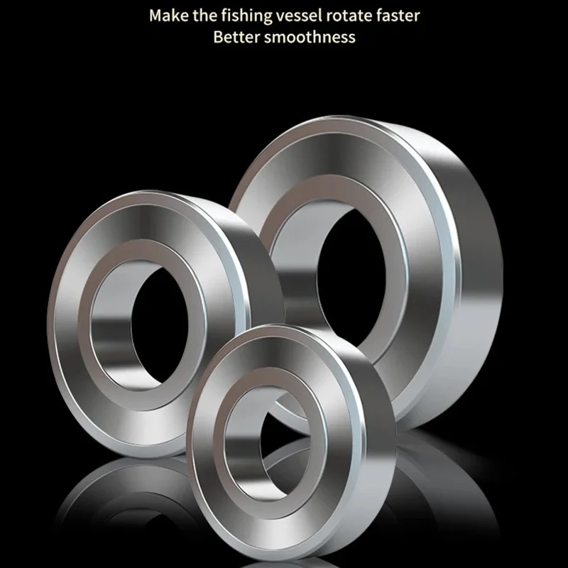 DEUKIO SG3000 Spinning Fishing Reel CNC Rocker Arm Spool Long Casting 5+1 Bearings Freshwater Sea Fishing Reel