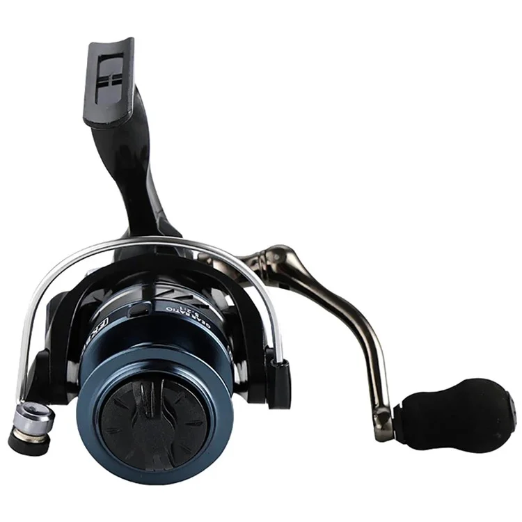 GOLD SHARKING FK2000 Carrete de Pesca Giratorio de 14 Ejes Totalmente Metálico con Empuñadura EVA Intercambiable Izquierda/Derecha