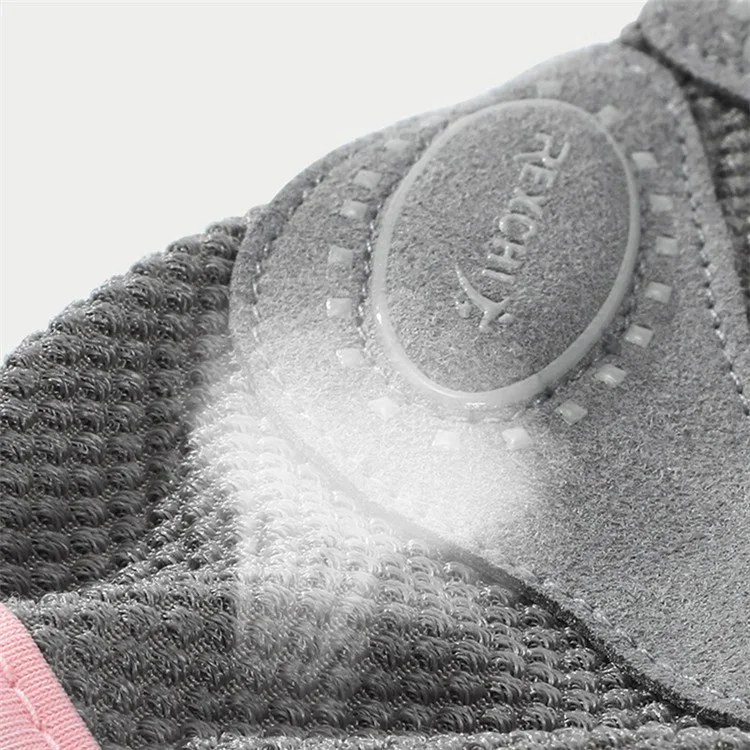 REXCHI XG66 1 Paar leichte, rutschfeste Fitness-Handschuhe mit Stoßabsorption, Halbfingerhandschuhe für Gewichtheben, Bodybuilding und Training - Blau Pink / S