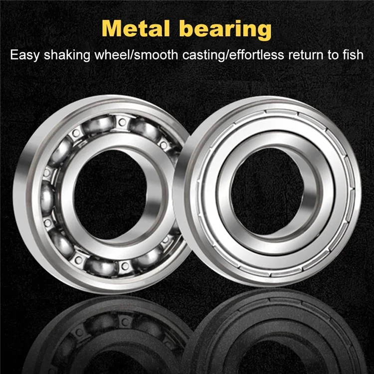 BILLINGS HK3000 Spinning Reel Freshwater Fishing Reels 5.2:1 Gear Ratio Folding Arm for Left Right Hand