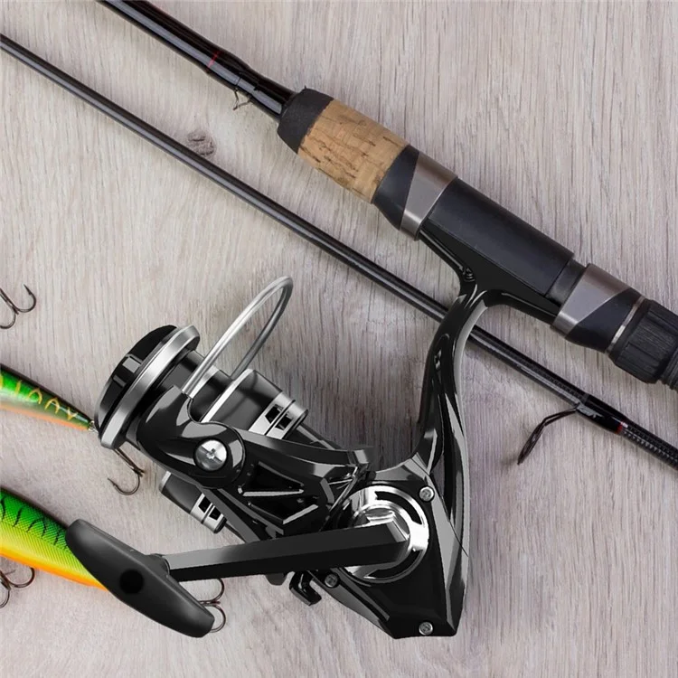 BILLINGS HK3000 Spinning Reel Freshwater Fishing Reels 5.2:1 Gear Ratio Folding Arm for Left Right Hand