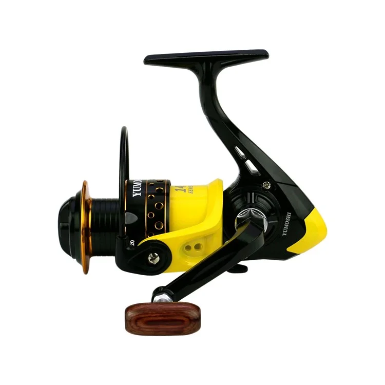 YUMOSHI OE5000 Metal Spool Fishing Reel Baitcasting Spinning Reel with Foldable Interchangeable Handle