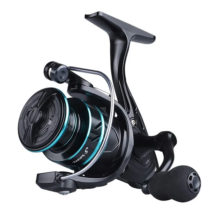 TAKUMI HZ-5000 EVA Angelrolle 5,2:1 Metall Spinnrolle für Meeresfischen