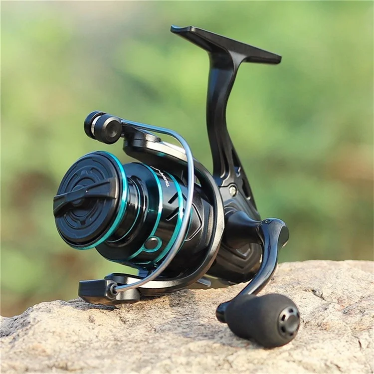 TAKUMI HZ-7000 EVA Knauf Angelrolle 5,2:1 Metall Spinnrolle zum Meeresangeln