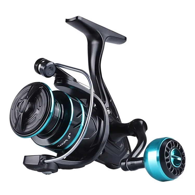 TAKUMI-S HZ-6000 Metal Fishing Reel 5.2:1 Metal Handle Knob Spinning Reel for Saltwater Surf Casting