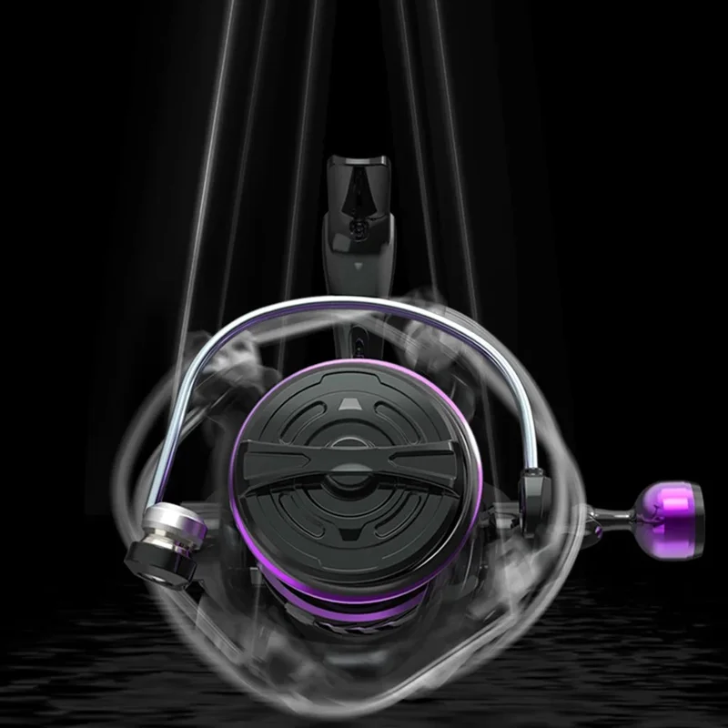 LINNHUE HP-3000 5,2:1 växelöversättning Metallspole Rullvindare 10 kg Max Drag Fiskespole med metallreglage