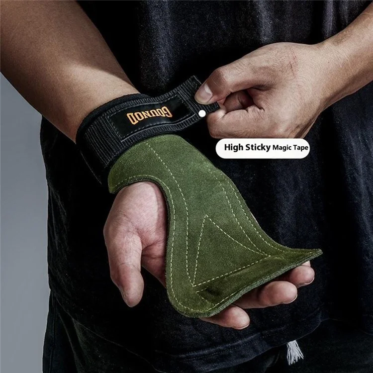 GOUNOD J45 1 Pair Wrist Wraps Weightlifting Straps Gym Fitness Support Grips for Powerlifting Pull-Ups - Yellow