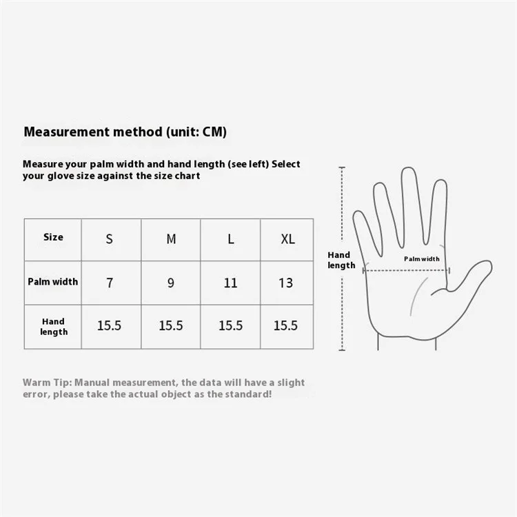 GOUNOD GL002 1 Paire de Gants de Fitness Antidérapants à Absorption de Chocs - Mi-Doigts - Noir / S