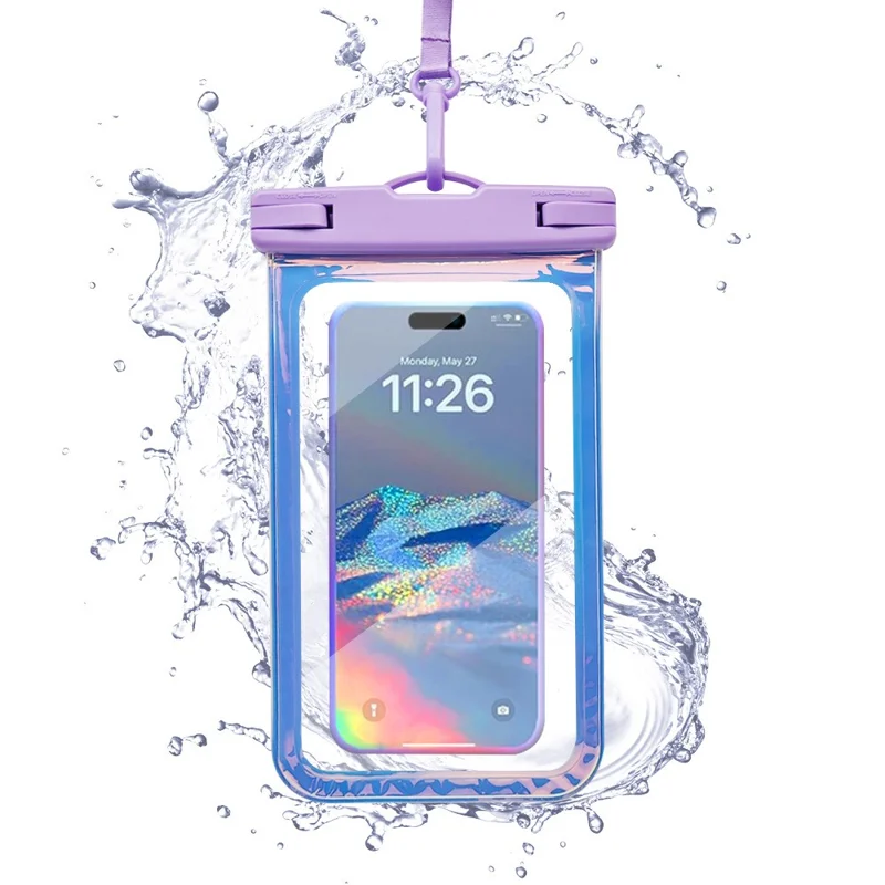 Custodia Impermeabile per Telefono per Nuoto / Immersione / Galleggiamento Touchscreen Compatibile fino a Dispositivi da 7,5 Pollici Classificazione IPX8