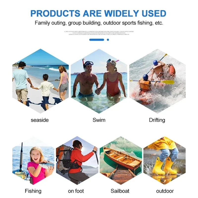 2L Waterproof PVC Dry Bag Portable Swimming Rafting Beach Storage Bag without Shoulder Strap - Dark Blue