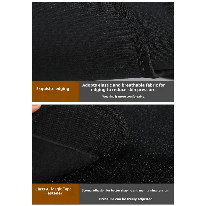 Support d'épaule VBOSI 0238V pour adultes, bandage de compression en néoprène pour musculation et fitness, taille unique - Noir